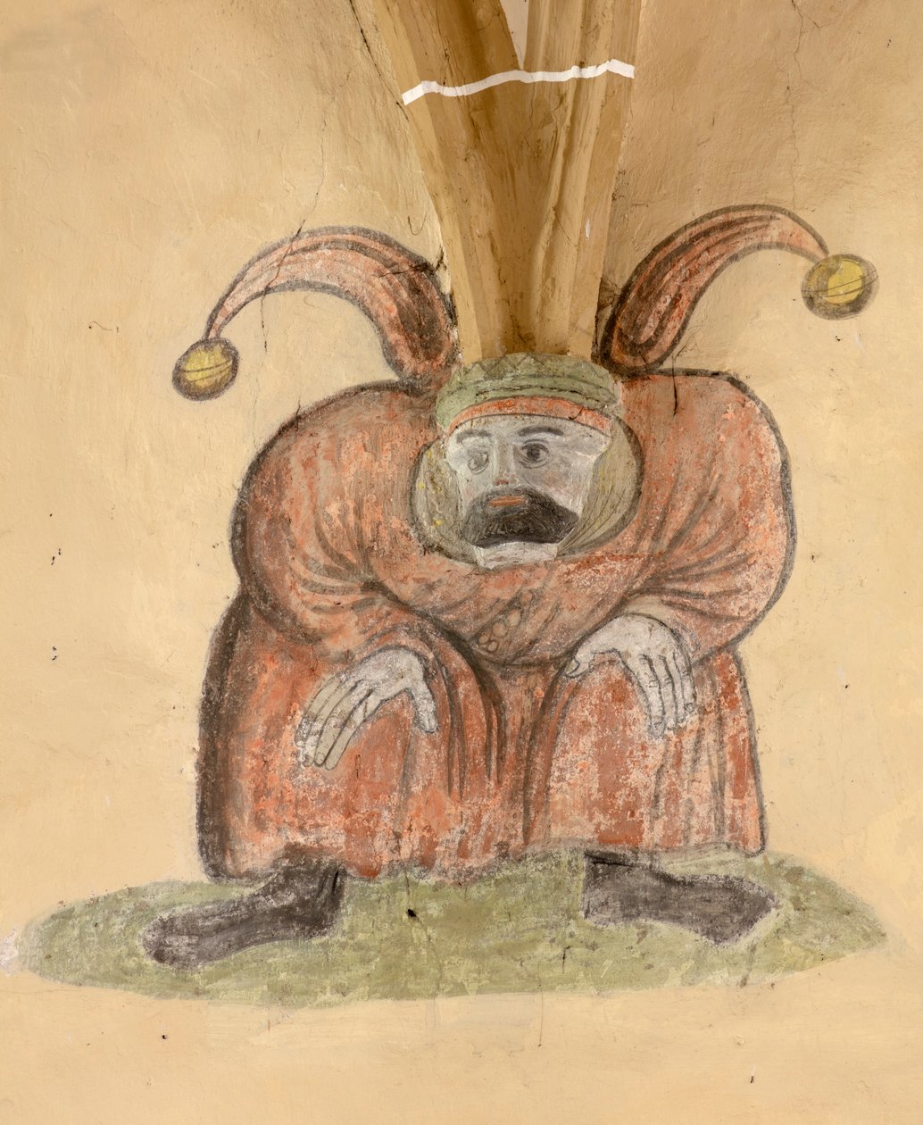 Biertan befæstede kirke. Kirken. Interiør. Skibet. af . .