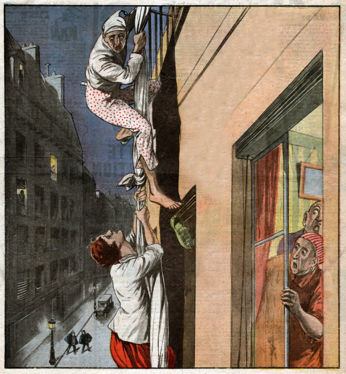 Indbrud i Paris. Indbrud i Paris. af Ferdinand Georg Waldmuller