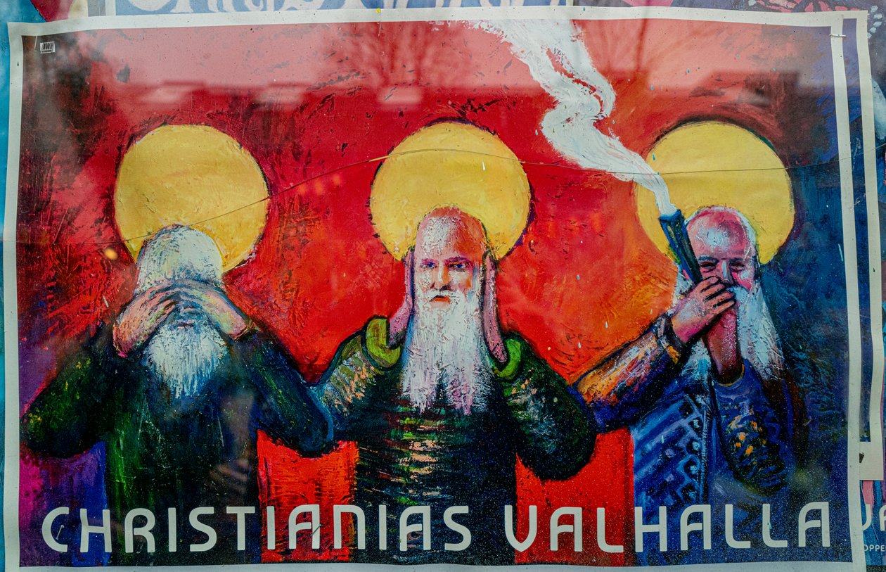 Cannabis legalisering, Christiania, København af . .