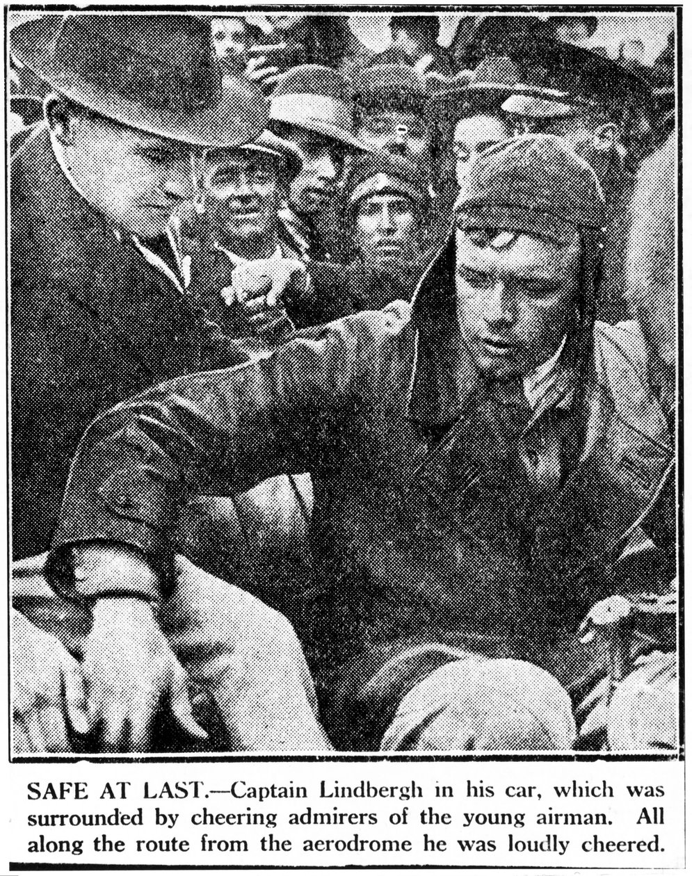 Charles Augustus Lindbergh, amerikansk pilot, ca. 1920