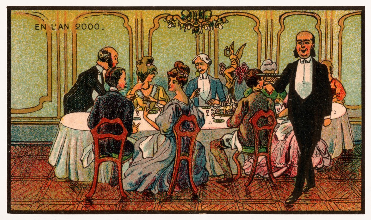 Kemisk middag, ca. 1910 af . .