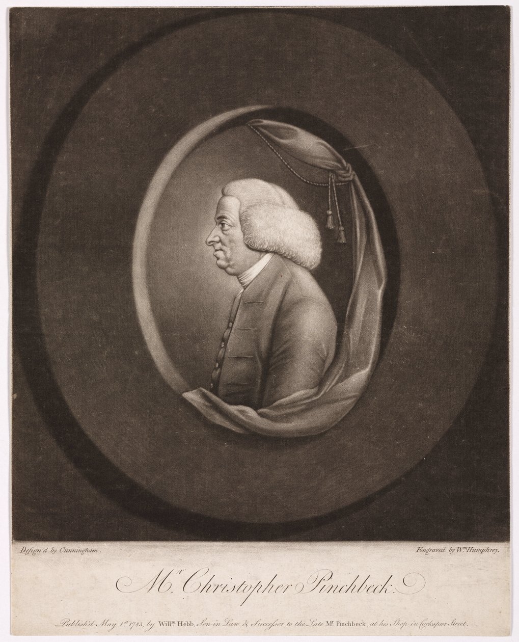 Christopher Pinchbeck, engelsk urmager og legetøjsmager, c 1730 af Frederick (attr. to) Barnard