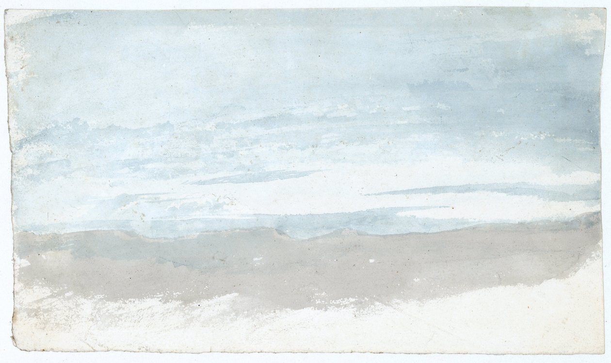 Skystudie af Luke Howard, c 1808-1811 af Frederick (attr. to) Barnard