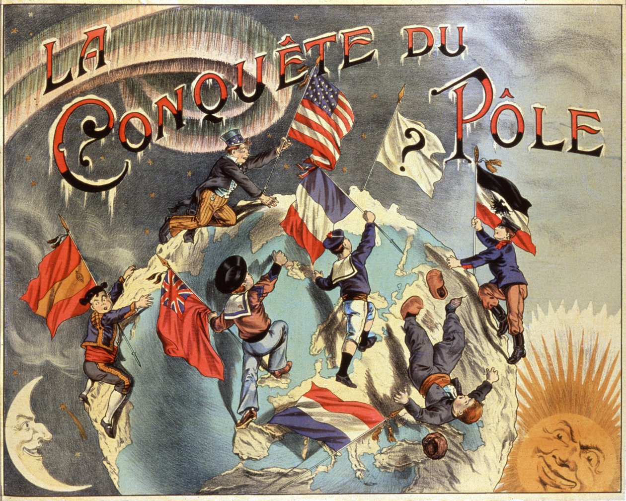 Conquete du Nord. Erobring af polen. af John Pardon
