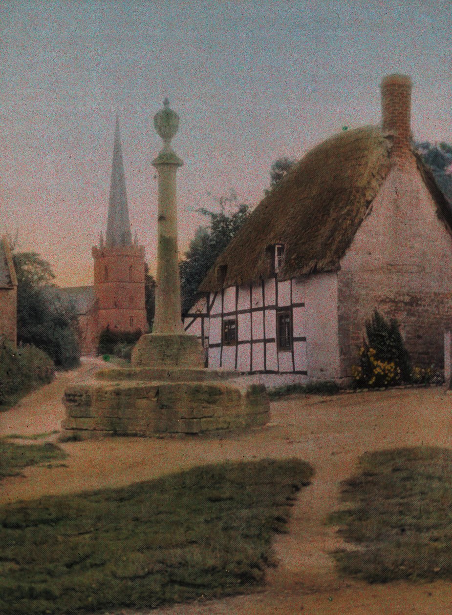 Stråtækt sommerhus af Frederick (attr. to) Barnard