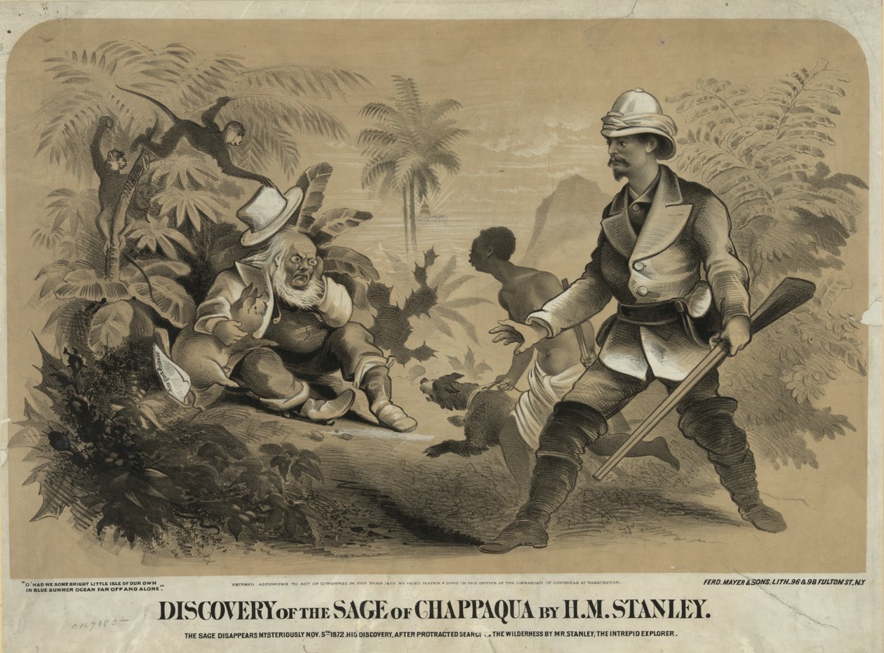 Discovery of the Sage of Chappaqua af H.M. Stanley af . .