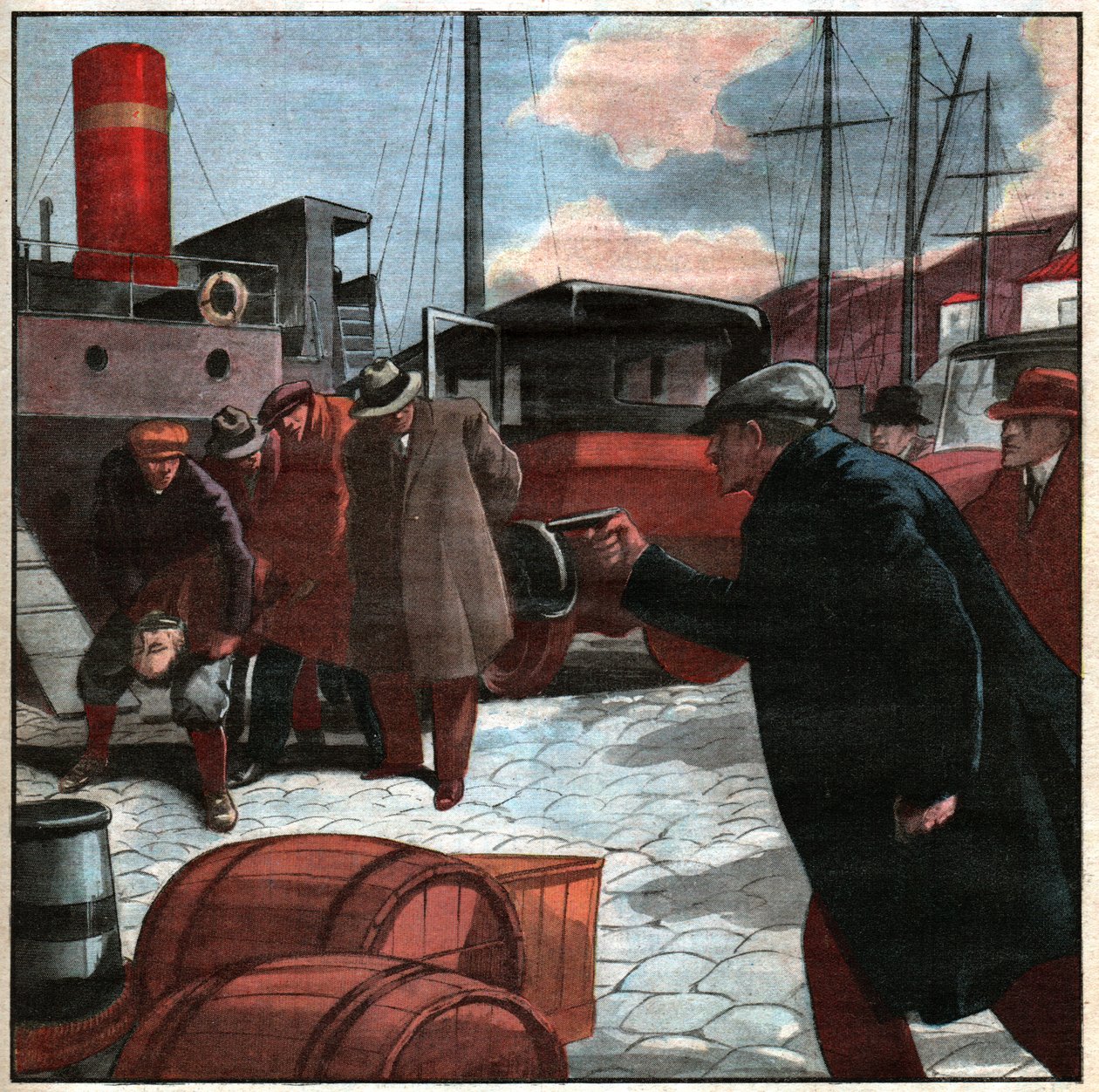 Bortførelse af Georges Agabekov. Bortførelse af Georges Agabekov. af Ferdinand Georg Waldmuller
