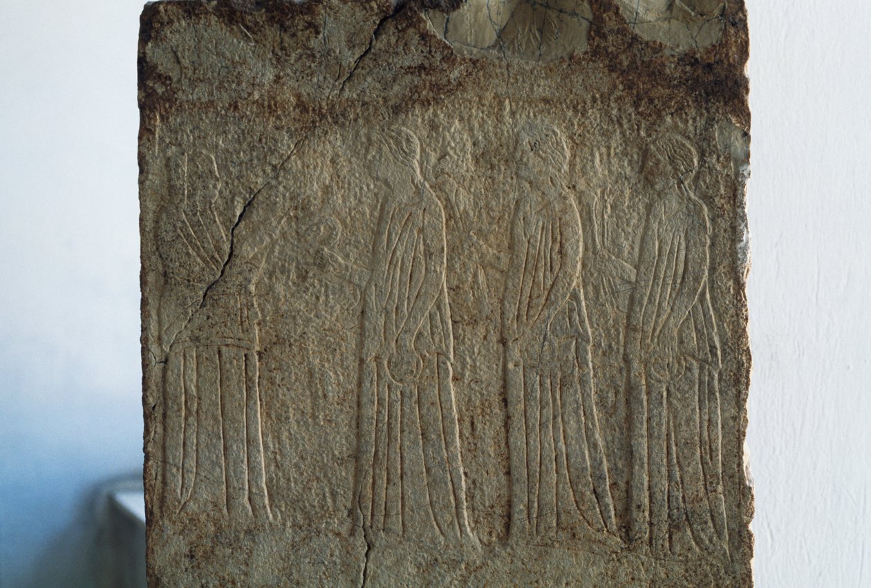 Eumenides, votivrelief, Argos, Grækenland, græsk civilisation, 3. århundrede f.Kr. af William Walcutt
