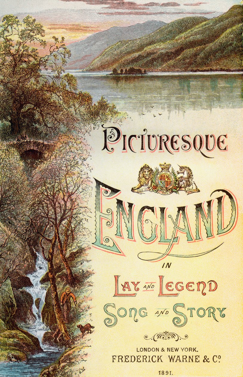 Frontispice til bogen Picturesque England, Its Landmarks and Historic Haunts, udgivet 1891 af . .