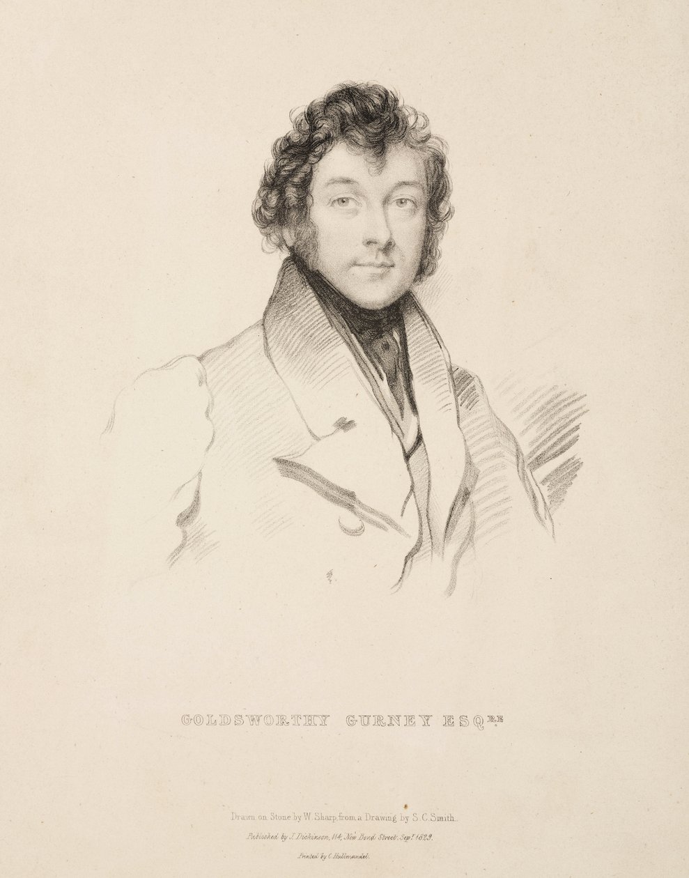 Goldsworthy Gurney, engelsk opfinder af Frederick (attr. to) Barnard