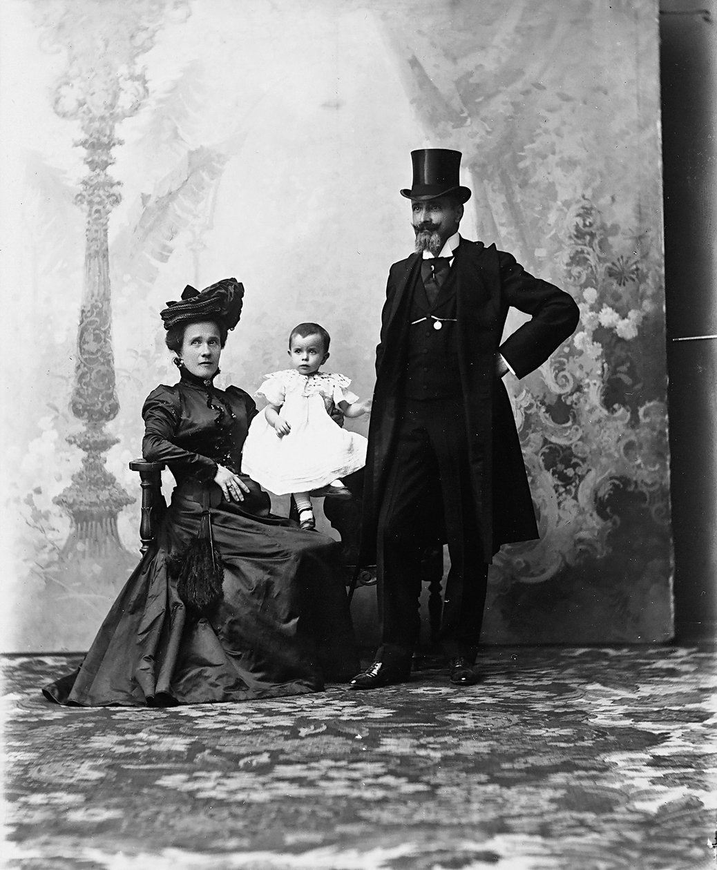 Gruppeportræt af Henry Charles Fehr