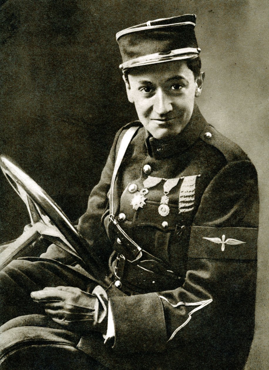 Guynemer - Frankrigs bevingede sværd (fotogravure) af Hippolyte Lalaise Devéria