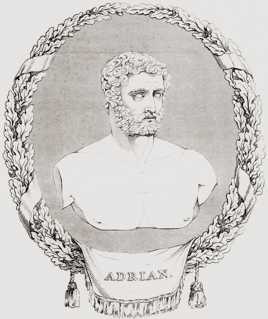 Hadrian, Publius Aelius Trajanus Hadrianus Augustus (76 138), romersk kejser, fra 