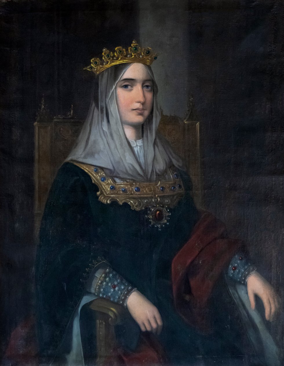 Isabella I af Castilien; Isabella den katolske. Portræt., 2020 (foto) af . .