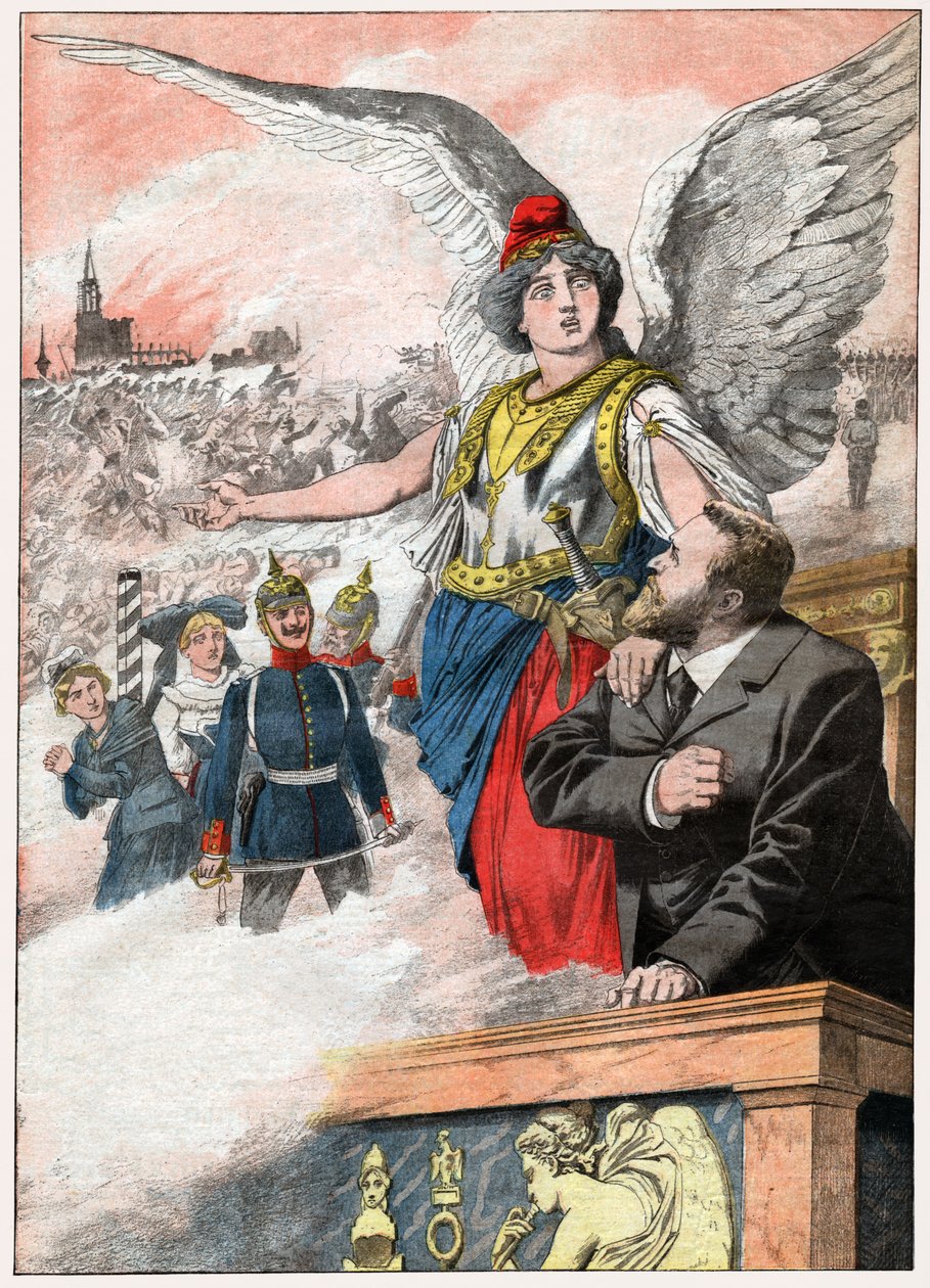 Jean Jaures og Marianne: "Husk" af . .