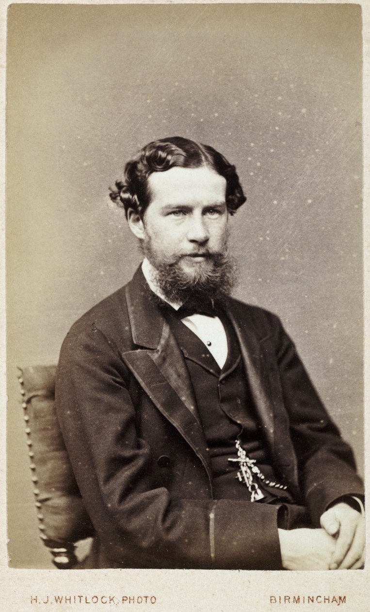 John Lubbock, Baron Avebury, c 1870 af Ferdinand Georg Waldmuller