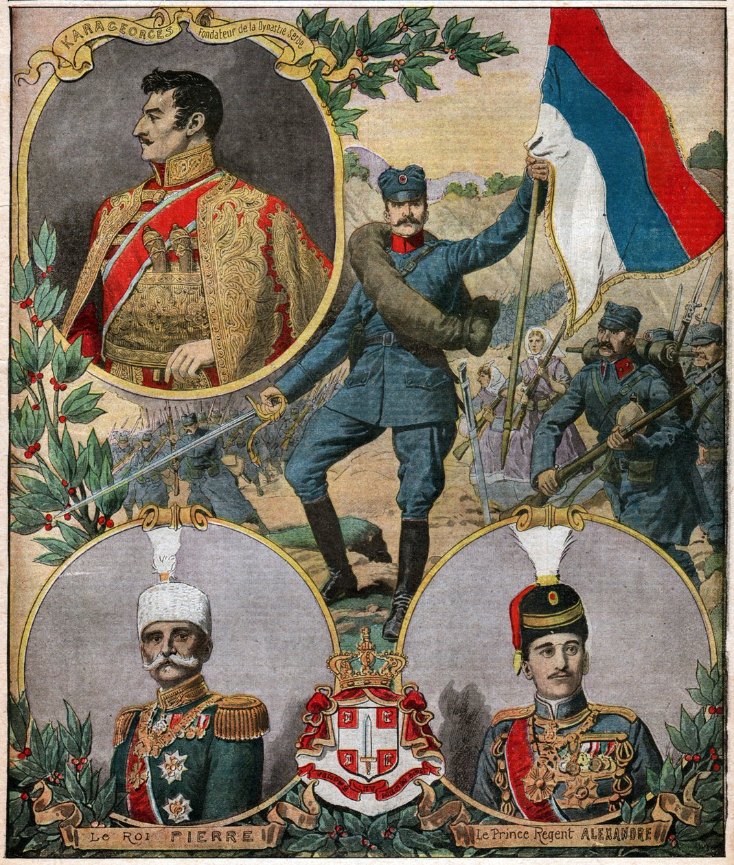 serbiske nationale helte. serbiske nationale helte. af Ferdinand Georg Waldmuller