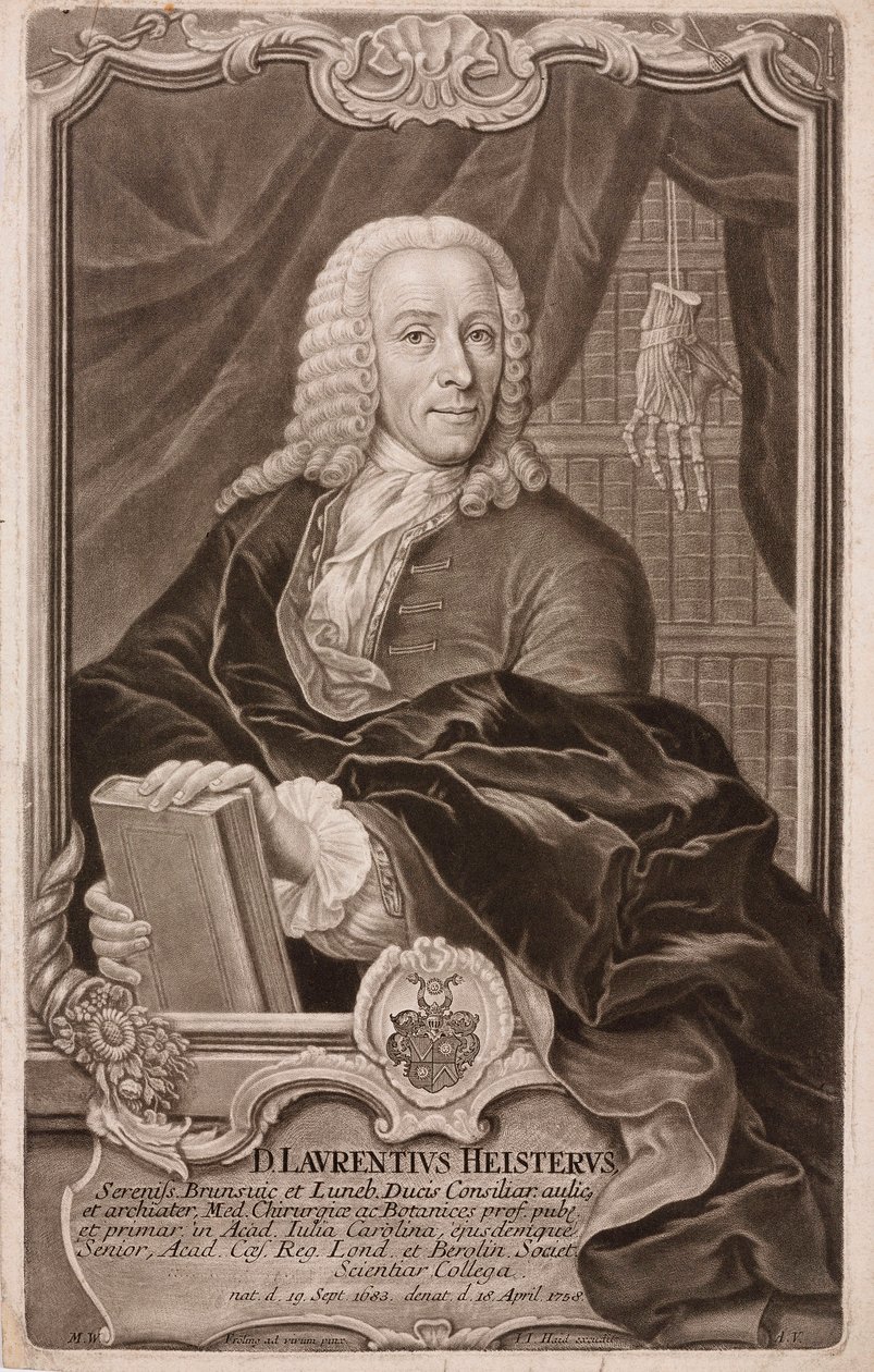Lorenz Heister, tysk kirurg af Henry Charles Fehr