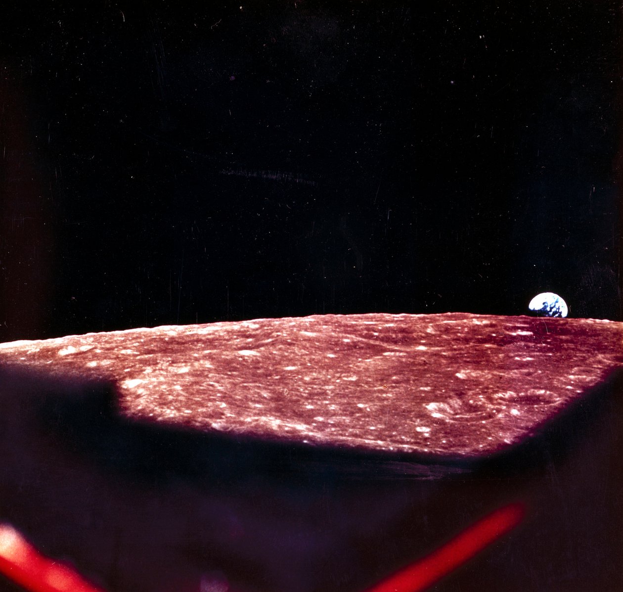 Bemandet rumflyvning, USA, Apollo, General Earthrise over the Moon af Frederick (attr. to) Barnard