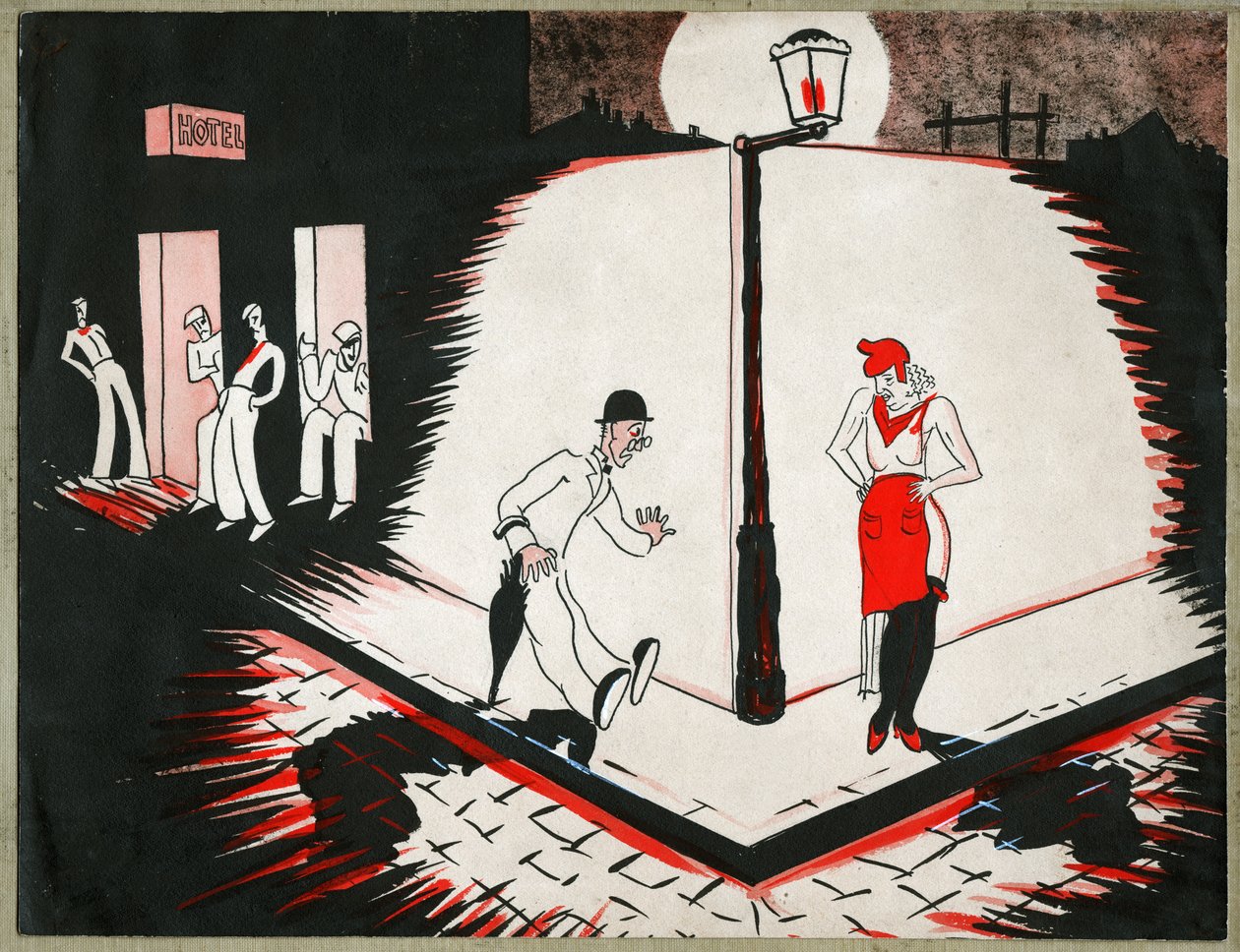 Marianne som prostitueret, ca 1930 af . .