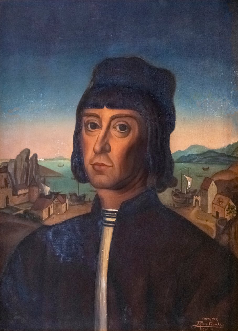 Martin Alonso Pinzon, portræt., 2020 (foto) af . .