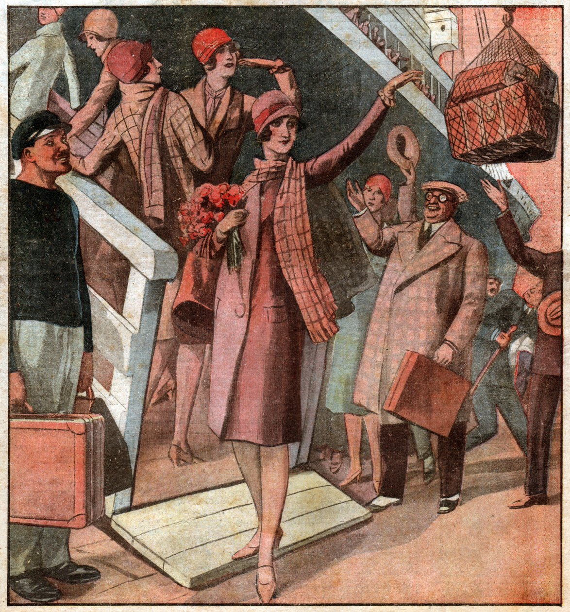 Miss France en 1928. Miss France i 1928. af Ferdinand Georg Waldmuller
