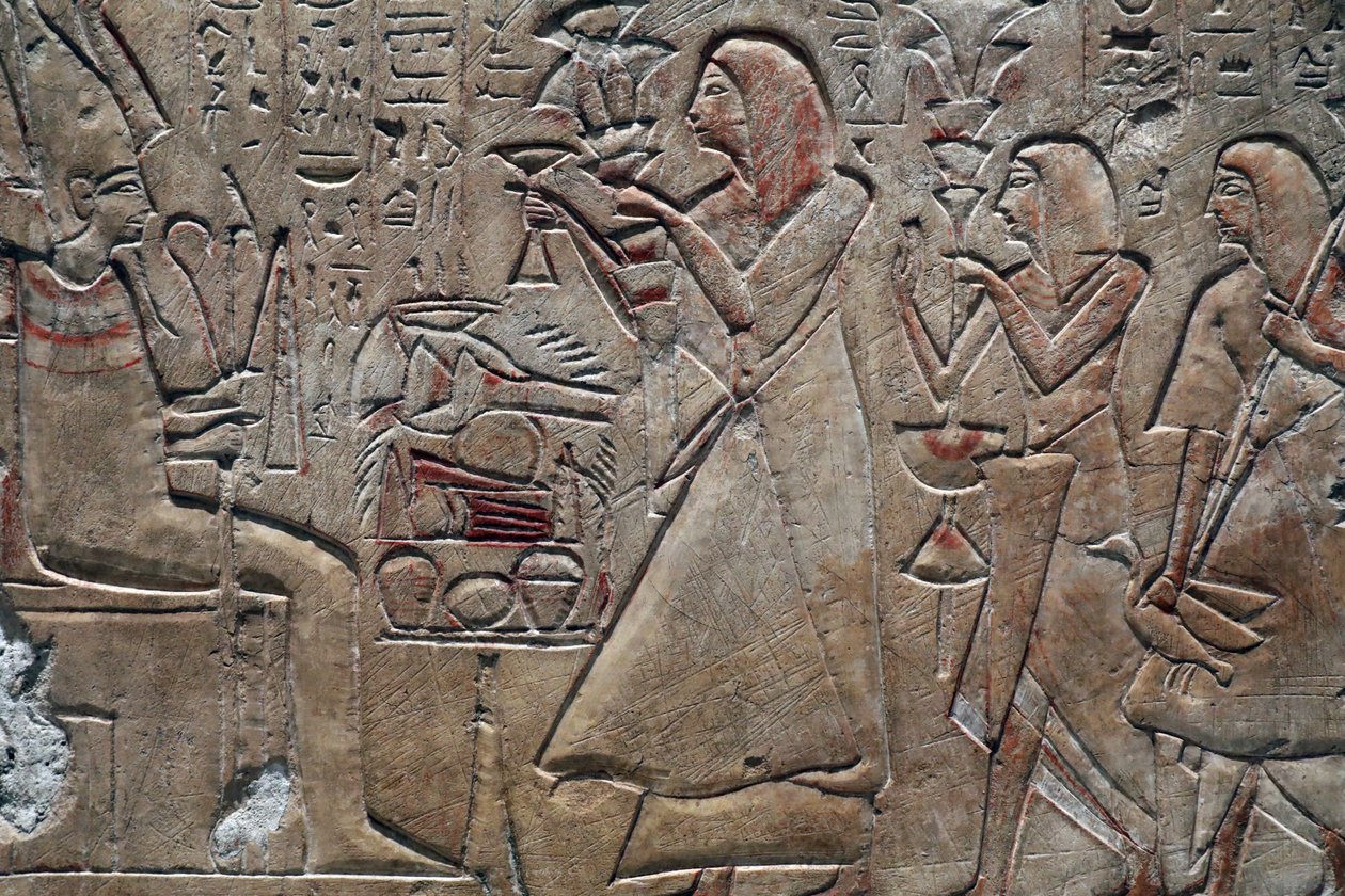 Muse des Beaux-Arts, Lyon, Frankrig Fine Art museum, Lyon, Frankrig Huyu giver tilbud til Osiris af John Pardon