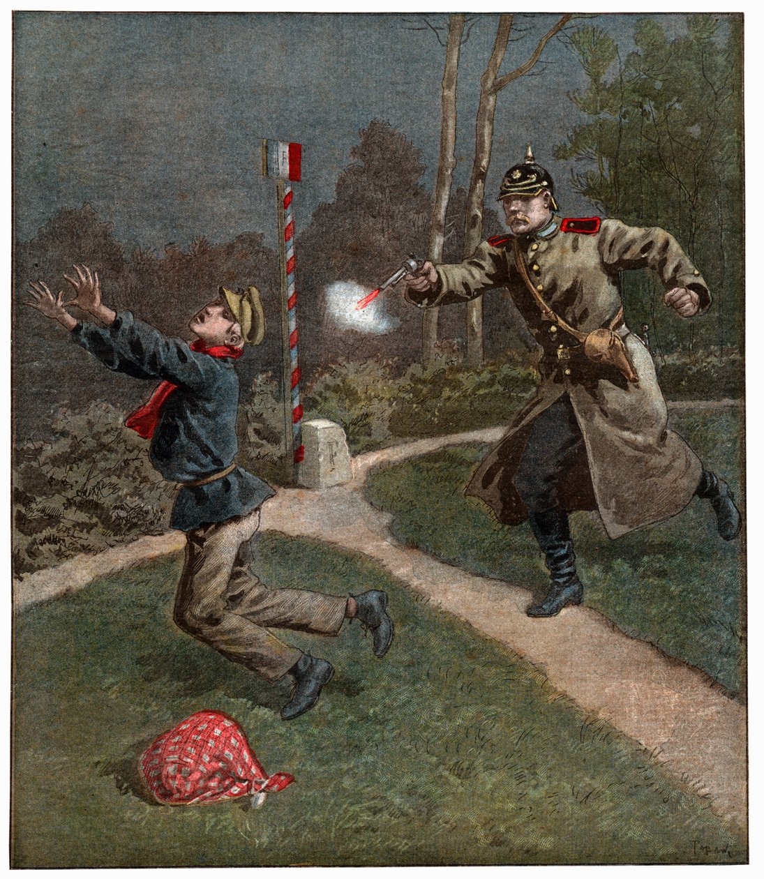 Besættelse af Alsace af . .