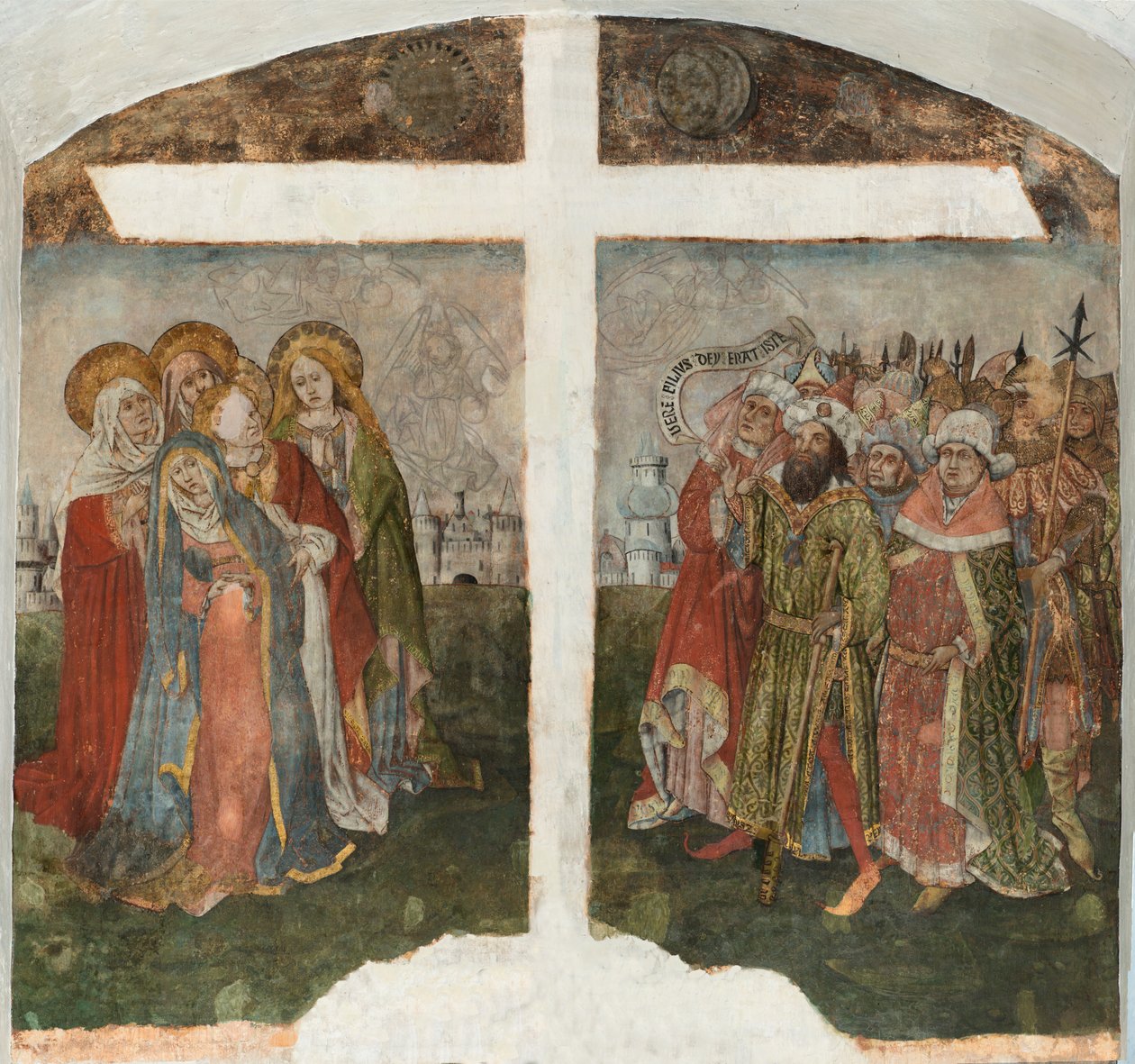 Sognekirke (Sognekirken Vor Frue). Interiør. af . .