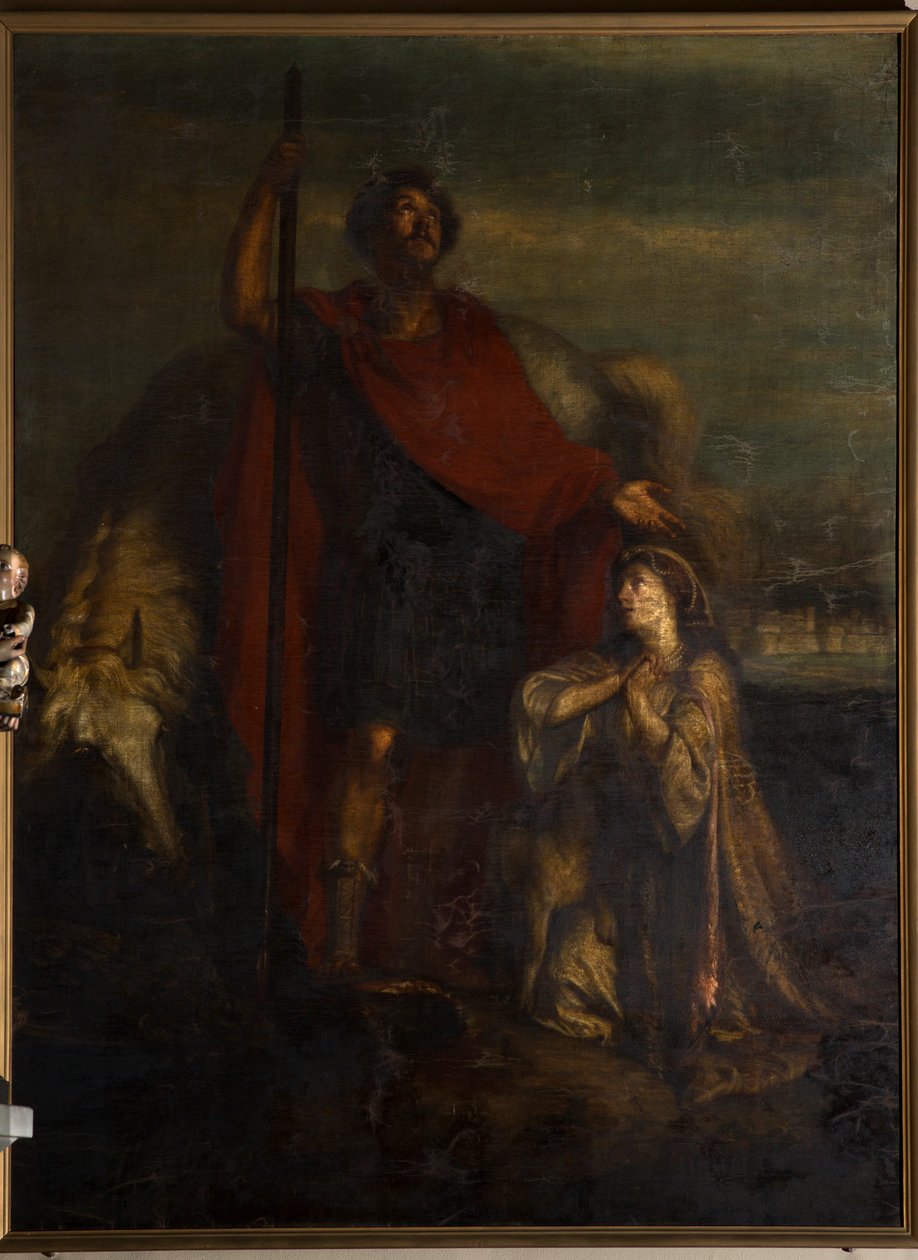 Sognekirke (Saint George Parish Church). Interiør. af . .