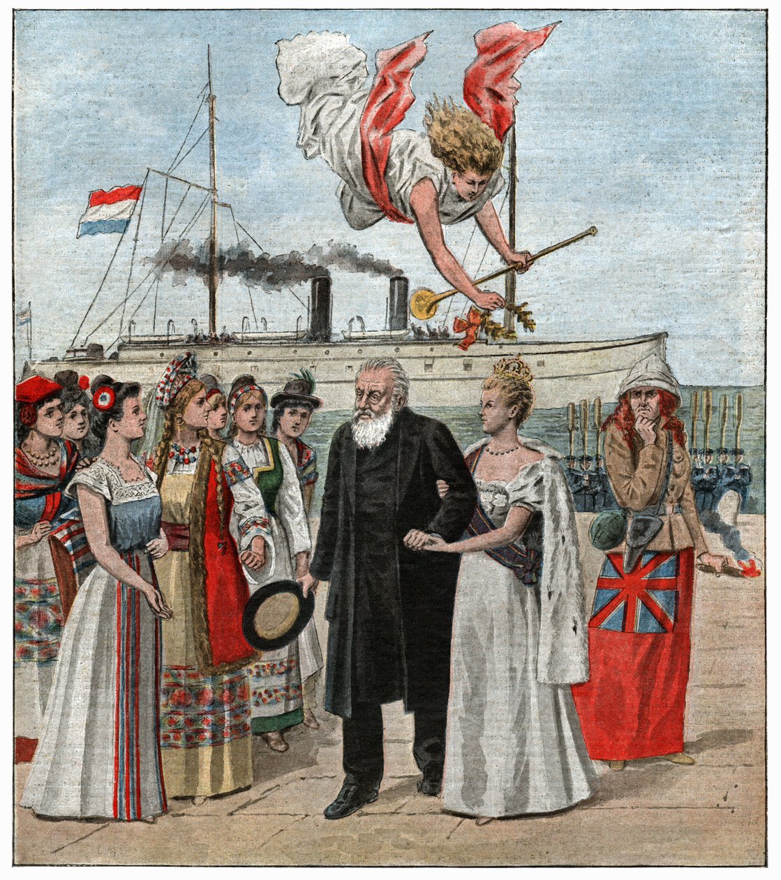 Paul Kruger i Europa af . .