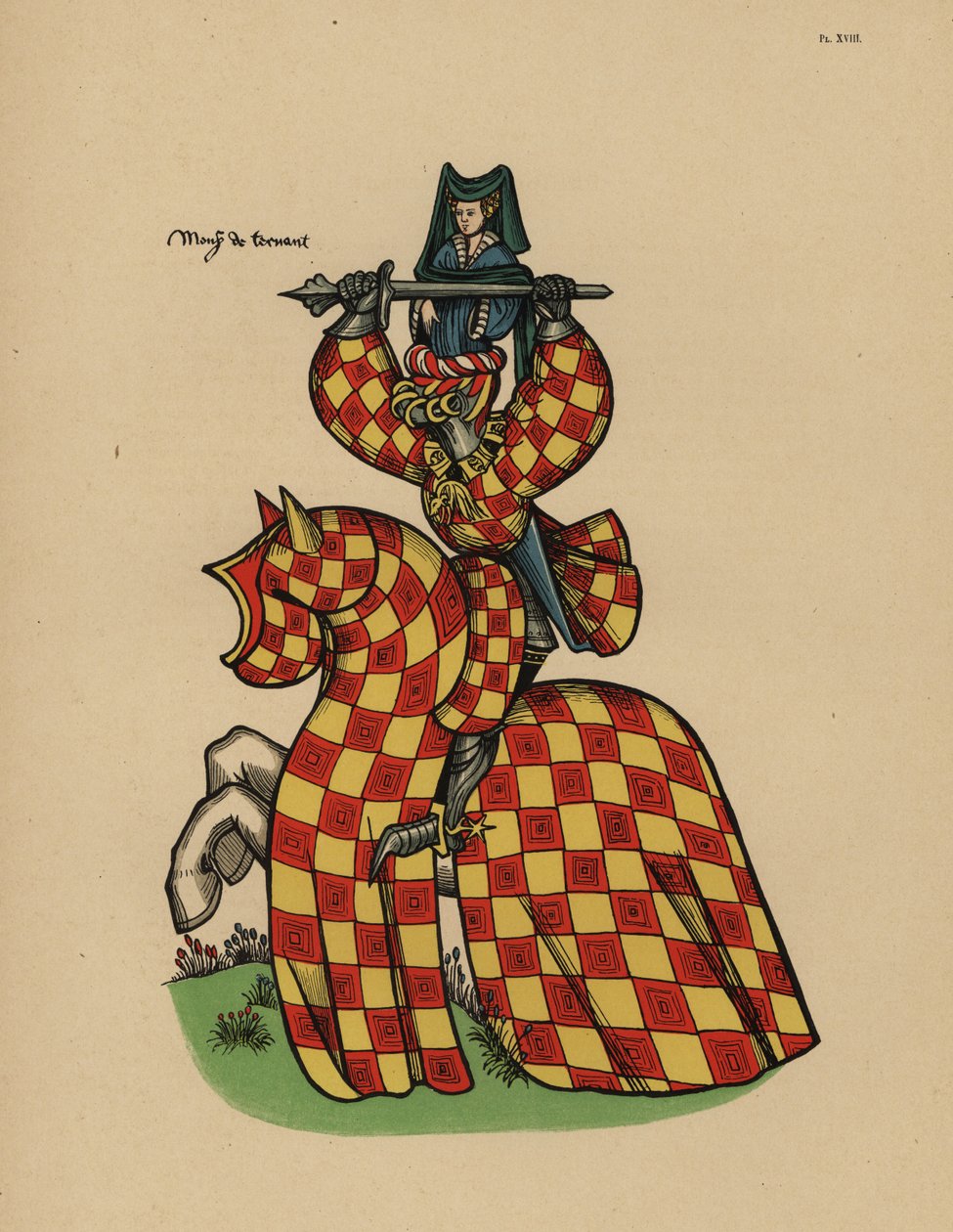 Philippe de Ternant, kammerherre hos Philippe den Gode af John Pardon