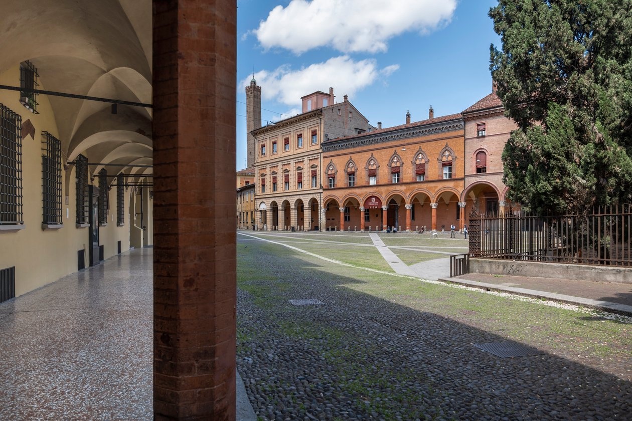 Piazza Santo Stefano, Bologna, Italien (foto) af . .