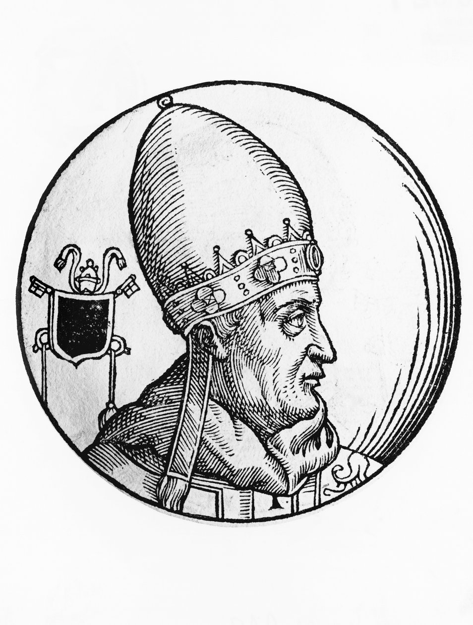 Portræt af Benedikt IV (død 903) af William Walcutt