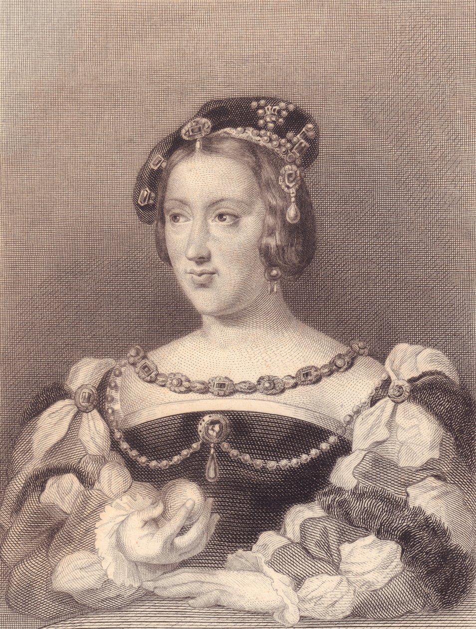Portræt af Isabella d