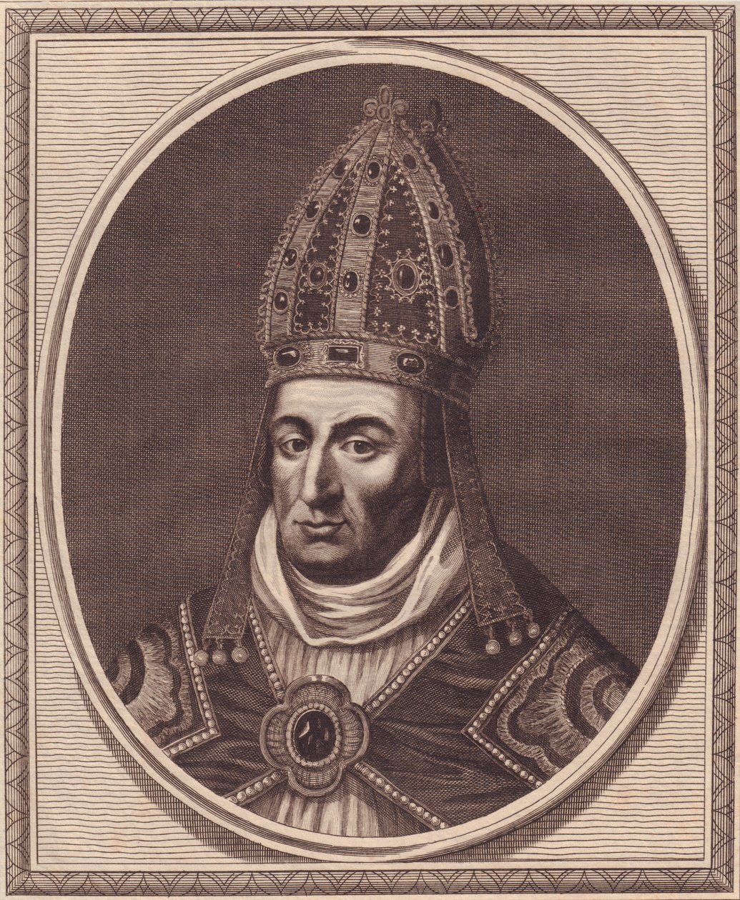 Portræt af William Waynflete (1398-1486), biskop af Winchester, kobberstik af John Goldar (1729-1795) af William Walcutt