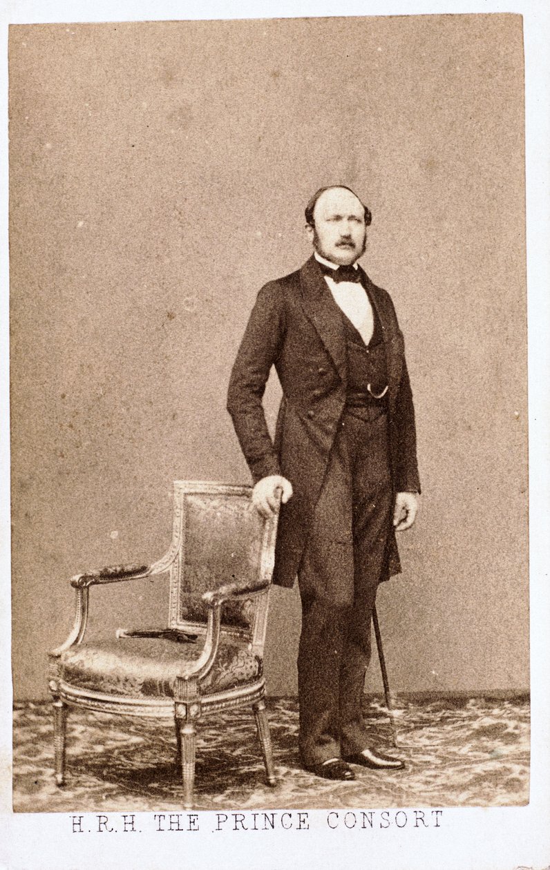 Prins Albert, konsort af dronning Victoria, c 1860 af Frederick (attr. to) Barnard