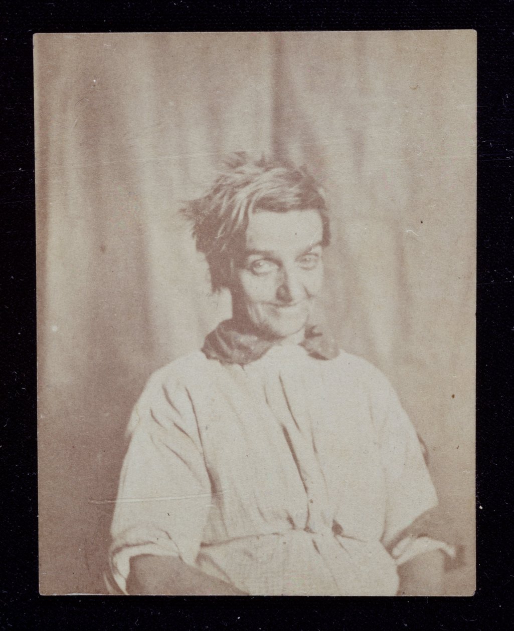 Psykiatriportræt af en patient, Surrey County Asylum, c 1852 af John Pardon