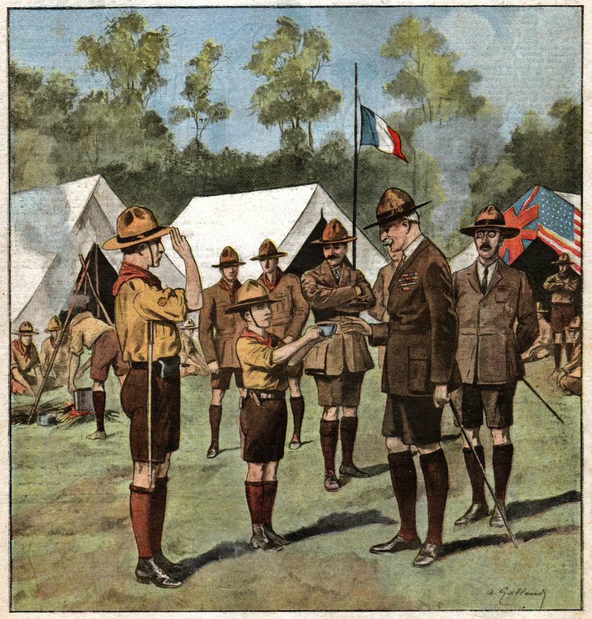 Robert Baden Powell. af John Pardon