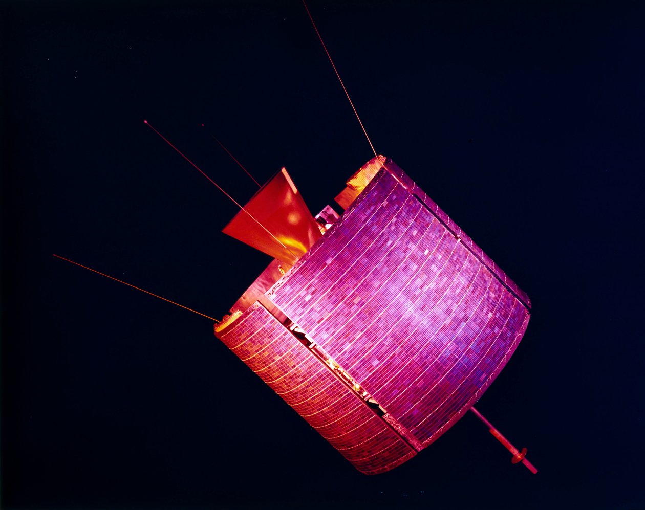 Satellitter, Militær, USA Early Bird-satellitten af Ferdinand Georg Waldmuller