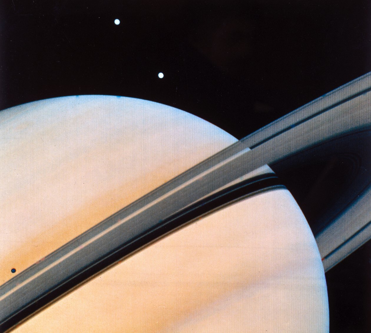 Saturn og dens ringe af Frederick (attr. to) Barnard
