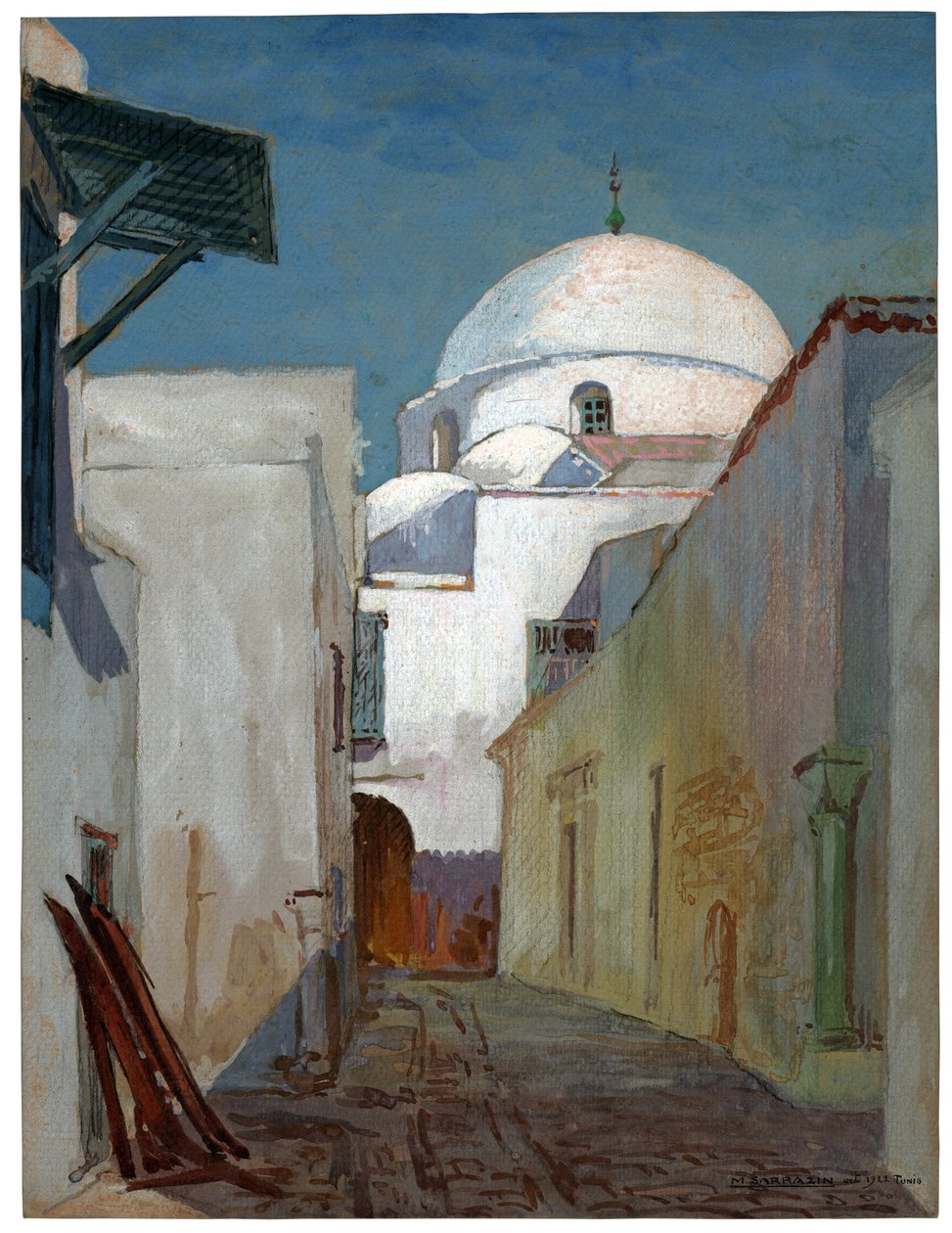 Sidi Mahrez-moskeen, Tunis af . .