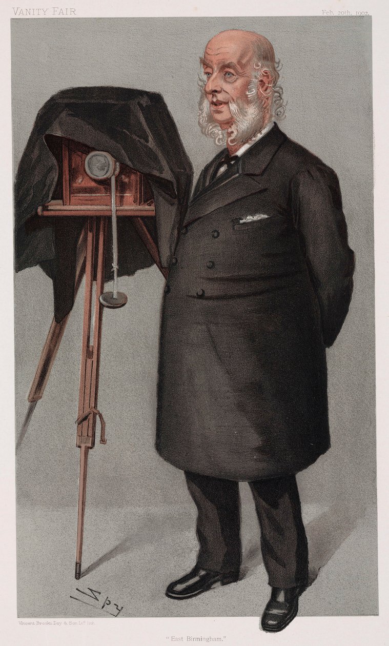 Sir John Benjamin Stone, engelsk fotograf af Henry Charles Fehr