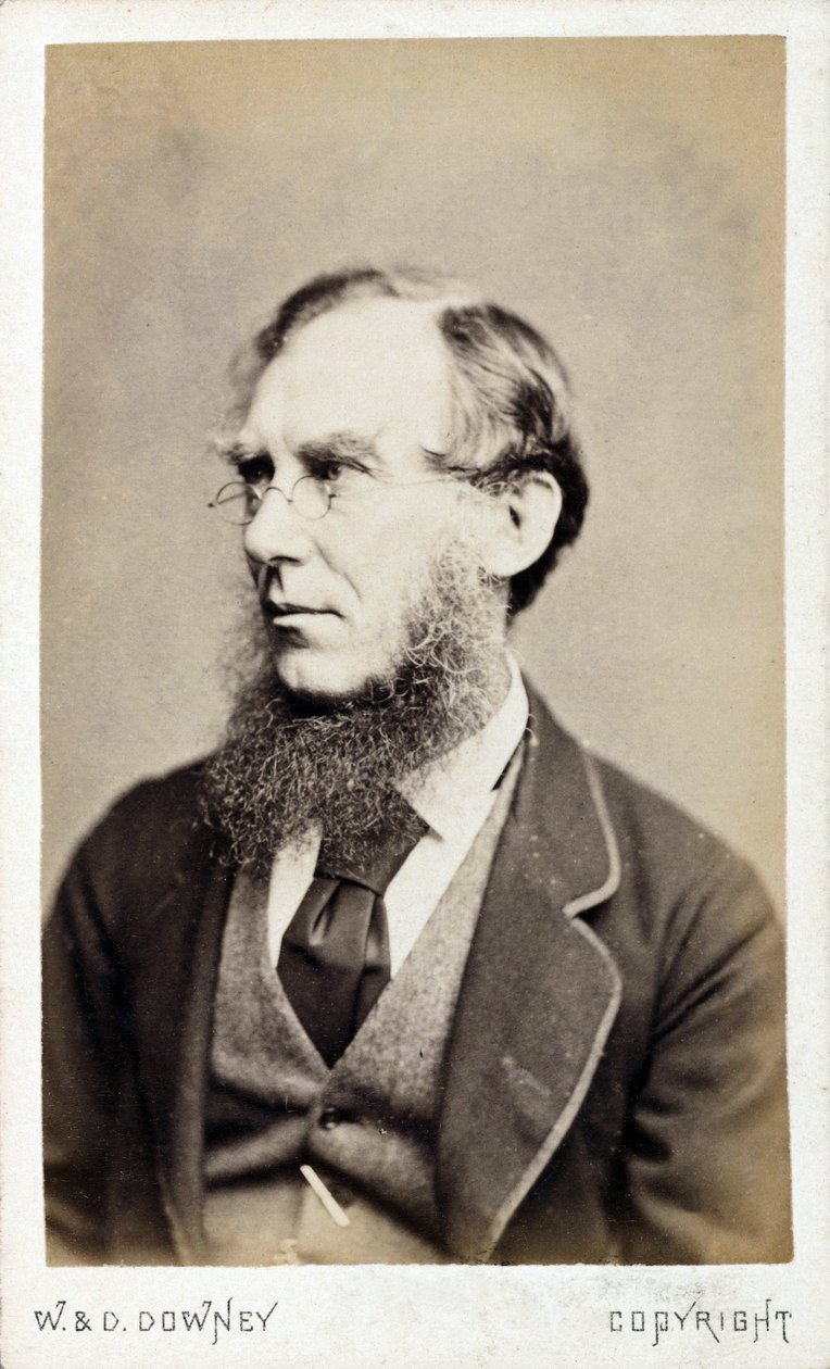 Sir Joseph Dalton Hooker, britisk botaniker, slutningen af det 19. århundrede af Ferdinand Georg Waldmuller
