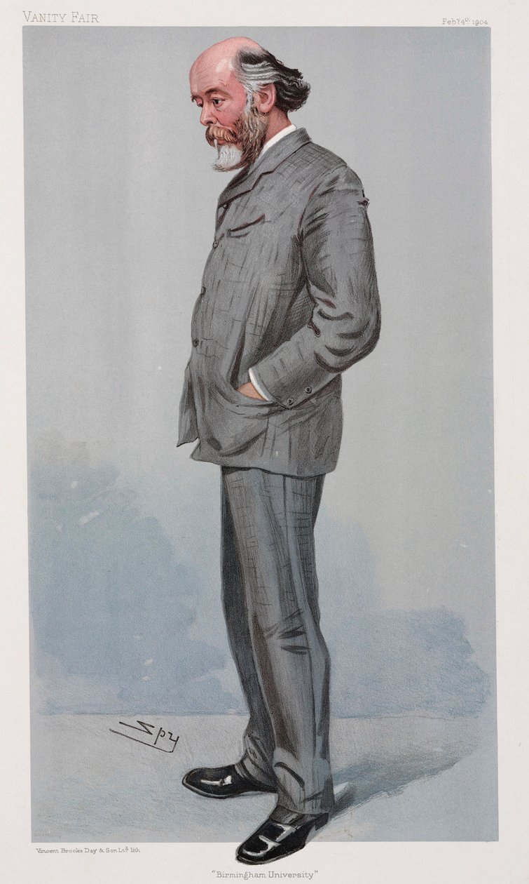 Sir Oliver Lodge, engelsk fysiker af Henry Charles Fehr