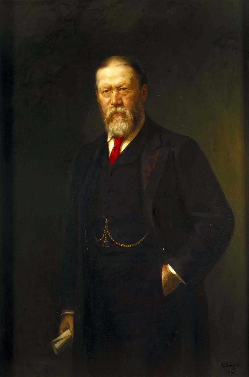 Sir William Henry Preece, walisisk elektroingeniør af Ferdinand Georg Waldmuller