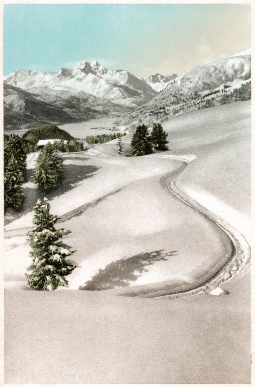 St Moritz, ca 1930 af . .