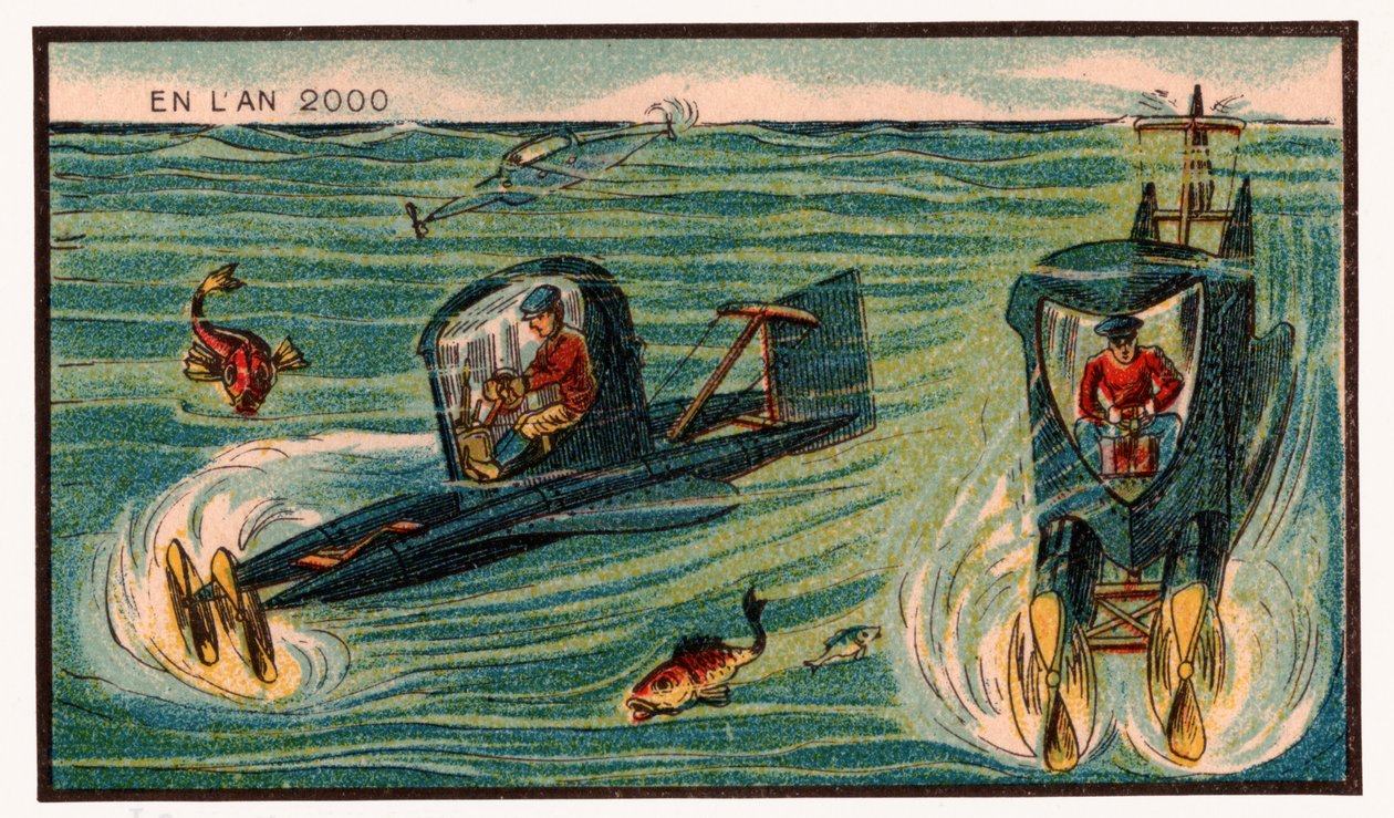 Ubådsyachter, ca. 1910 af . .