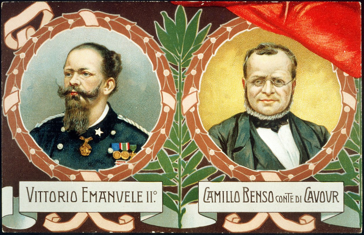 VITTORIO EMANUELE II OG CAVOUR 1911 af . .