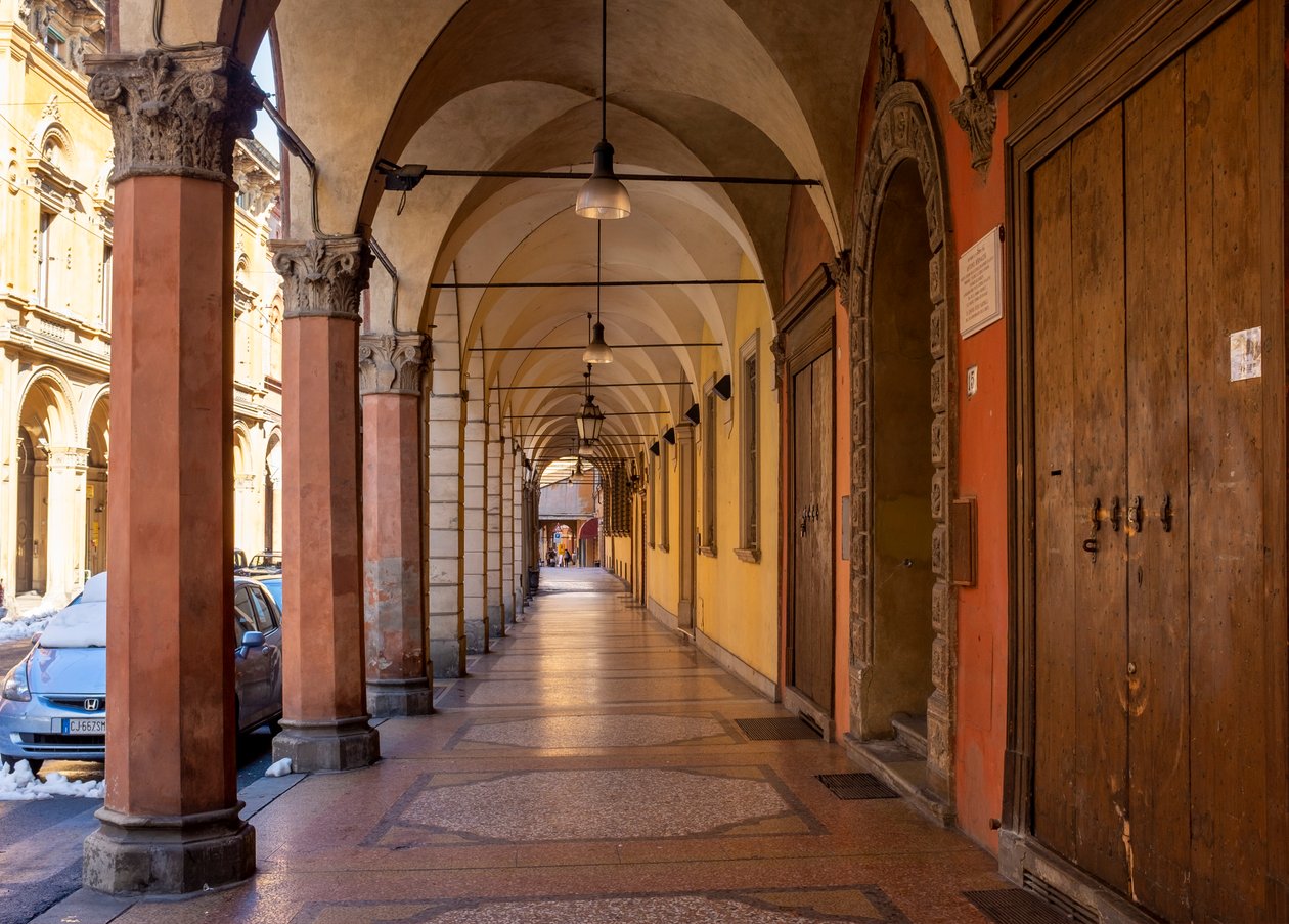 Via Galliera, Bologna, Italien (foto) af . .